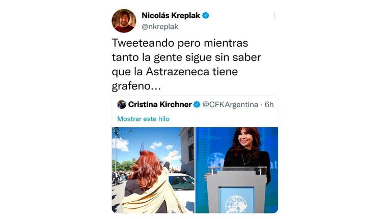 Tuit contra CFK 20220413