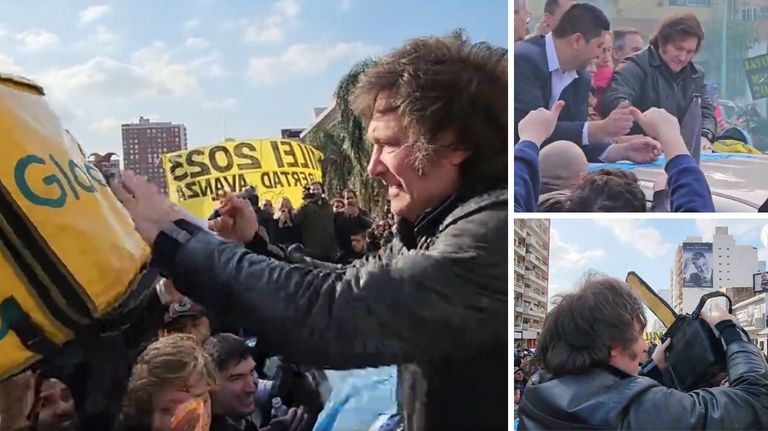 Javier Milei en La Matanza 20230906