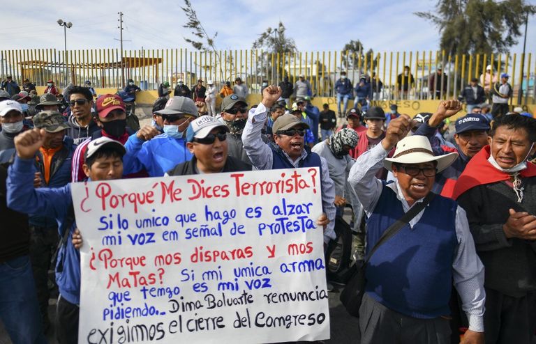 Protestas en Perú 20230104