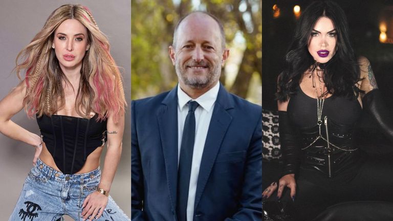 Jesica Cirio, Martín Insaurralde y Sofía Clerici