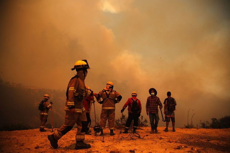 incendios chile