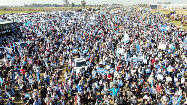 Movilización agropecuaria en San Nicolás 20210709
