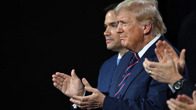Donald Trump y Marco Rubio