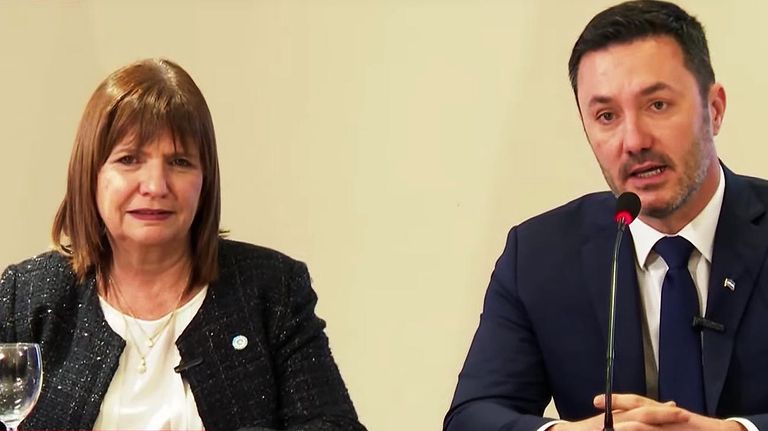 Patricia Bullrich y Luís Petri