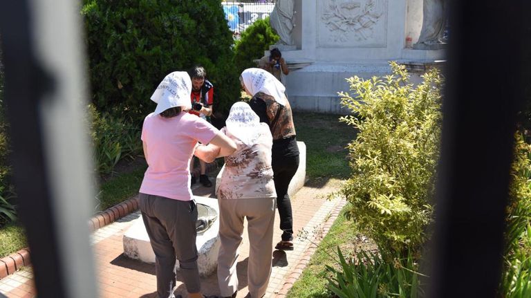 Homenaje a Hebe de Bonafini en Pza. de Mayo