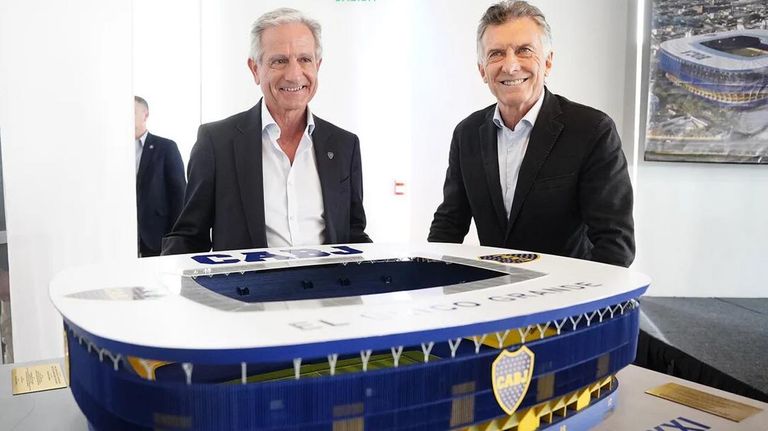 Andrés Ibarra y Mauricio Macri