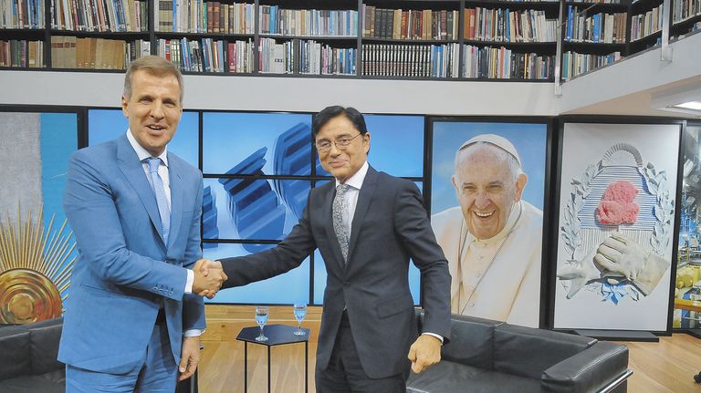 Martín Redrado, en la entrevista con Jorge Fontevecchia.