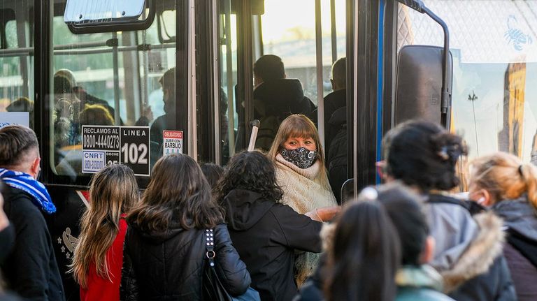 Reducción de los servicios de colectivos en Caba 20220720