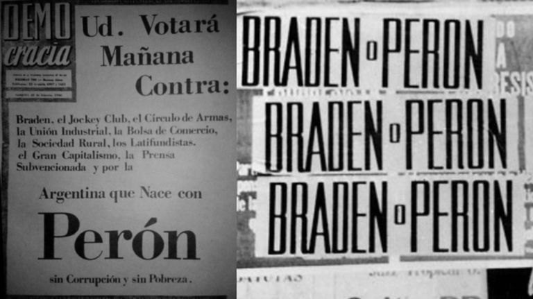 Braden o Perón