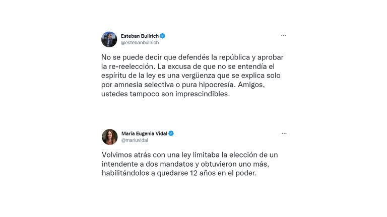 JxC Crítica Reelección