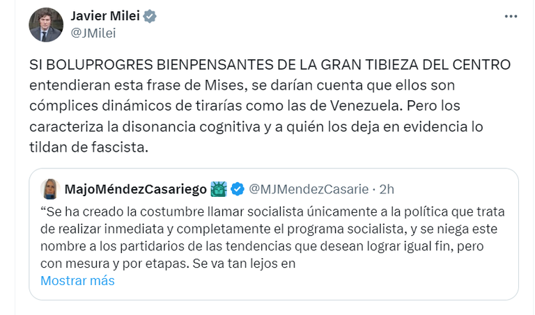 Milei y los