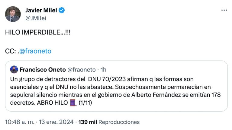 Javier Milei