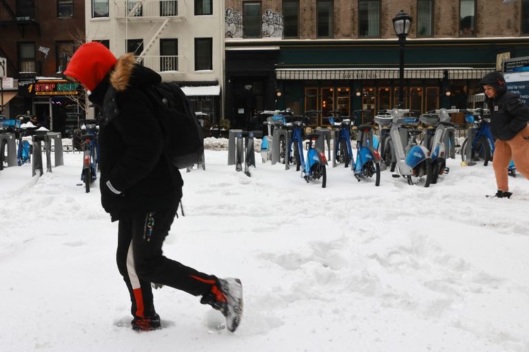 Supertormenta invernal en Estados Unidos