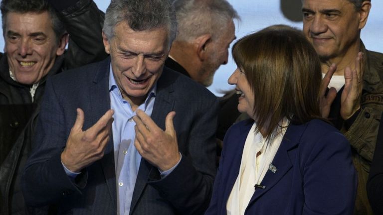 Mauricio Macri y Patricia Bullrich