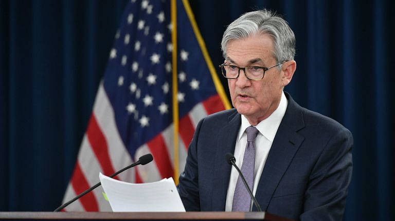 Jerome Powell, titular de la FED.