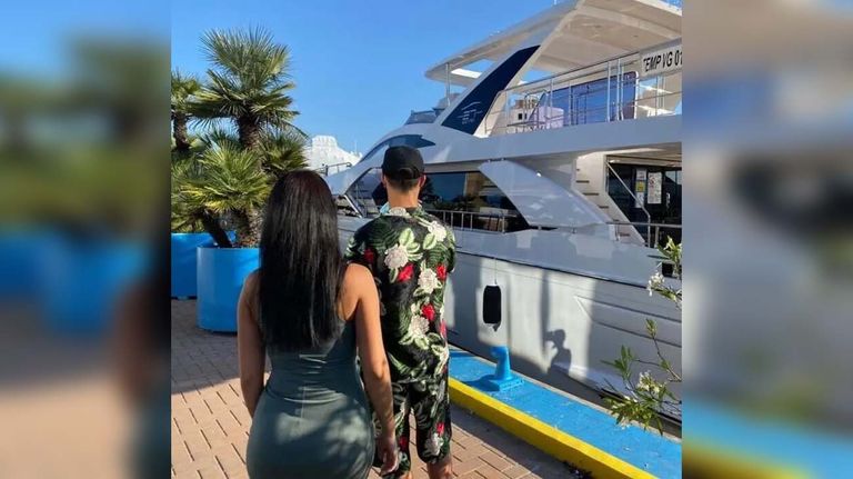 Yate de Cristiano Ronaldo y Georgina Rodrigues
