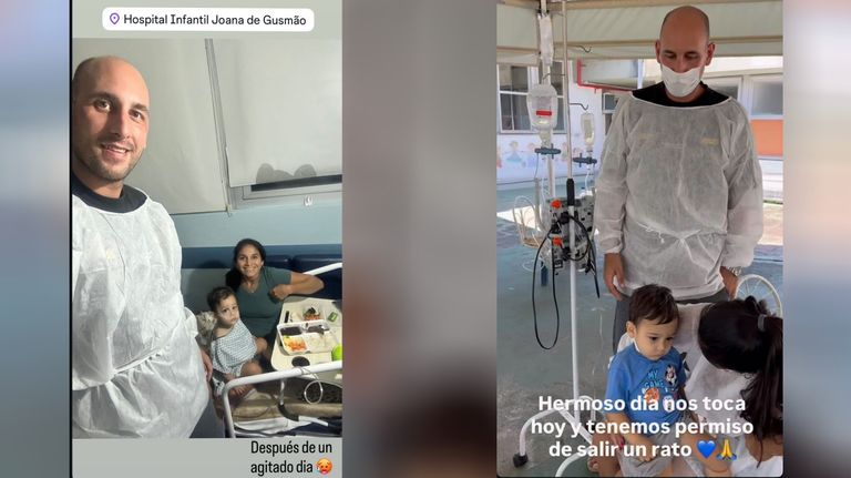 Felipe, el nene de 2 años diagnosticado con cáncer en Florianópolis
