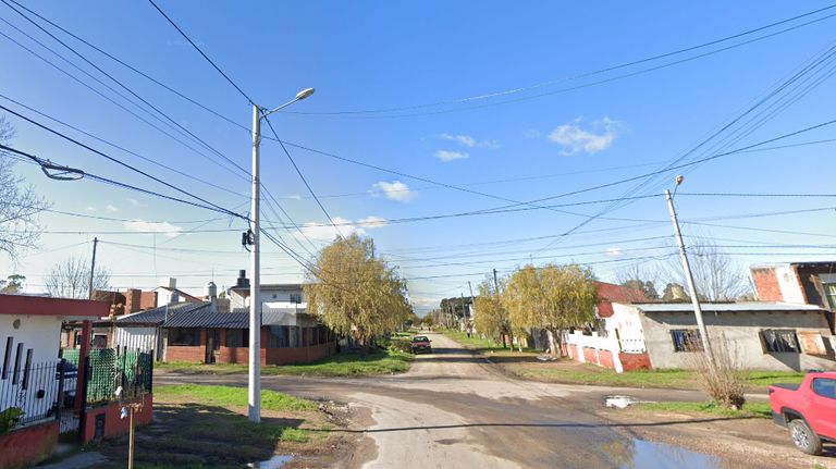 Castelli al 800, el barrio marplatense en el que apareció una granada rusa en un cesto de basura.