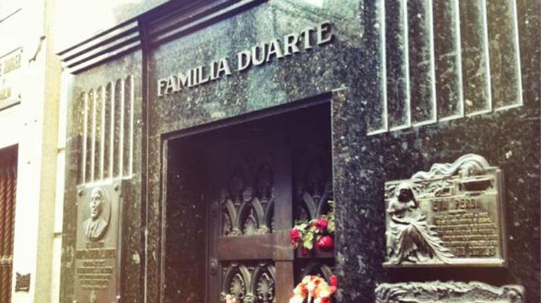 Eva Perón tumba 20210715