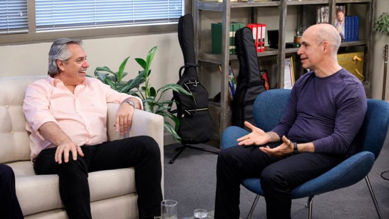 Larreta y el Presidente