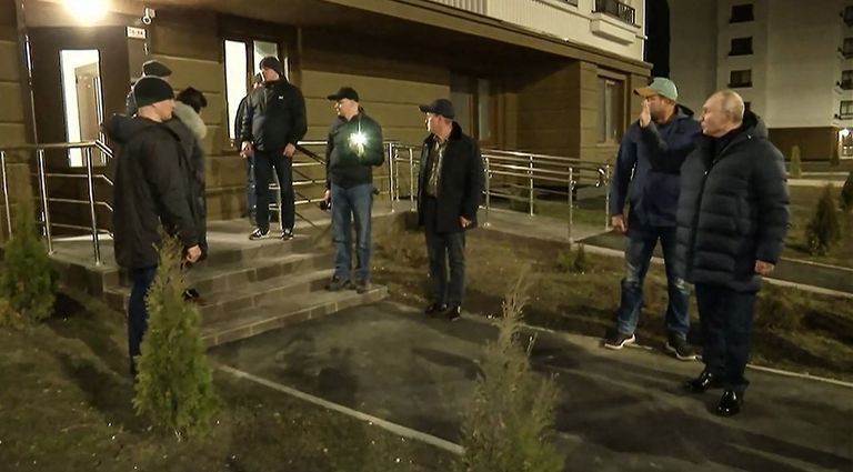 Viaje de Putin a Mariupol