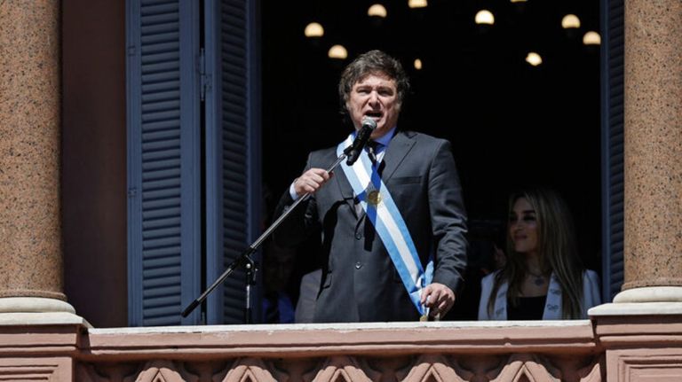 La asunción de Javier Milei