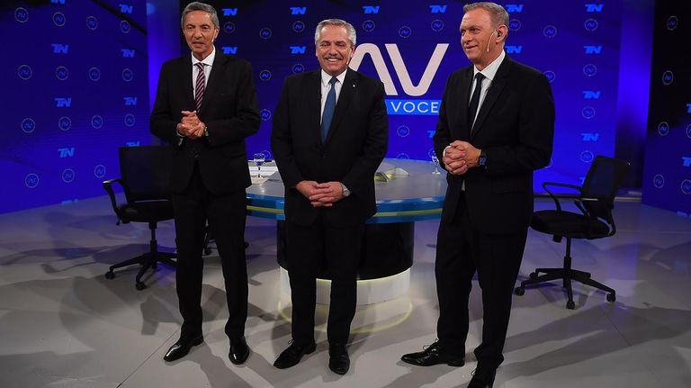 Alberto Fernández en TN 20220824