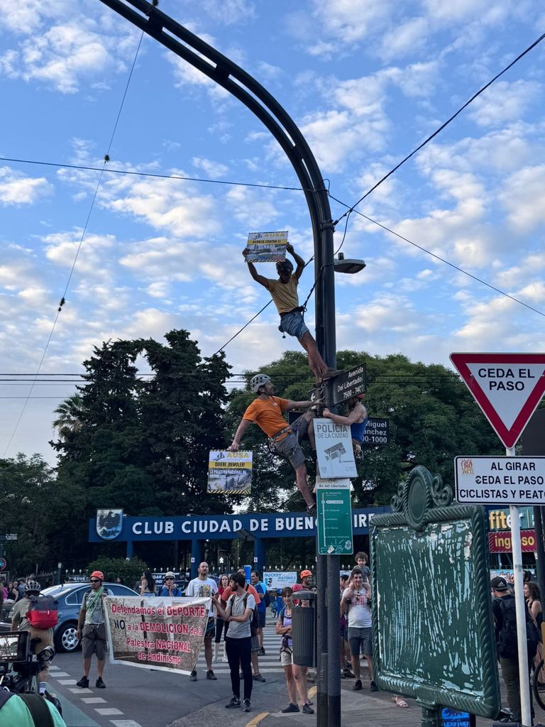 Protesta Plaestar Escalada diciember 2024