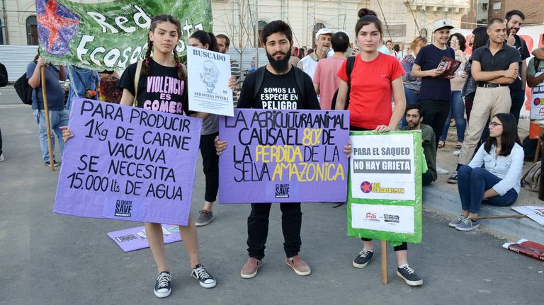 Marchas por el cambio climático en todo el país.