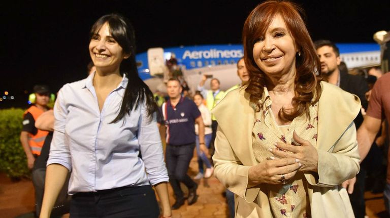 La llegada de Cristina a Misiones, para presentar Sinceramente.