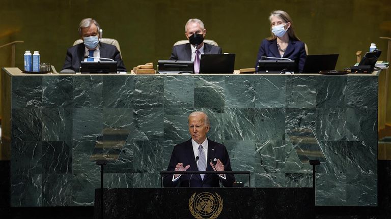 Joe Biden, en la Asamblea General de la ONU 20220921