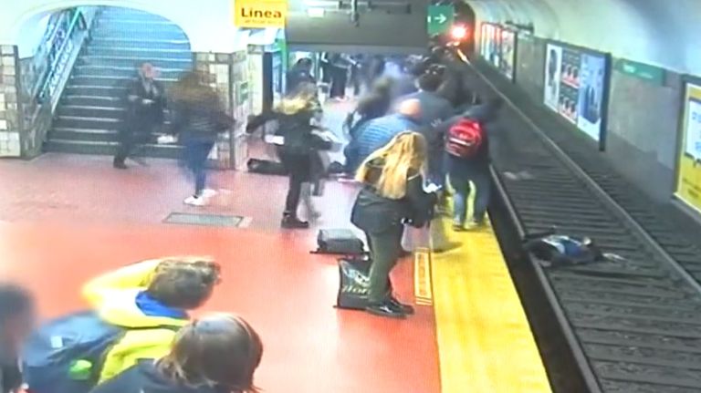 incidente subte linea d