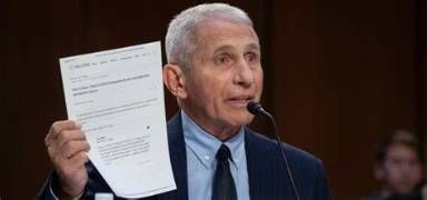 Anthony Fauci declarando