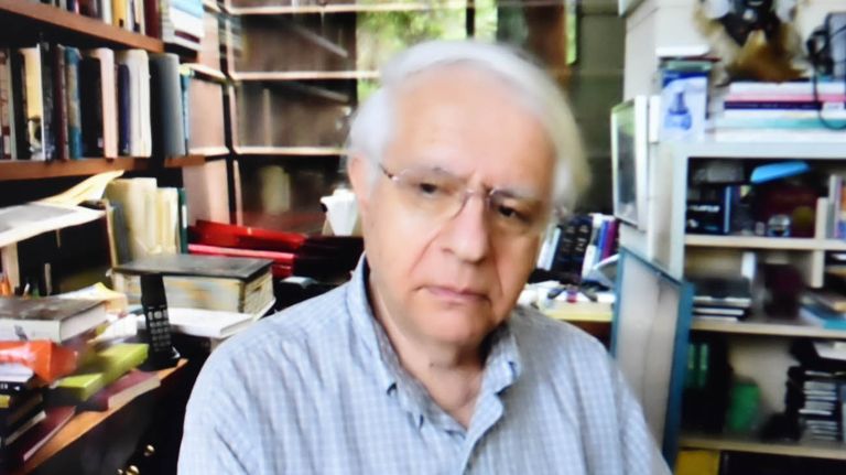 Mark Granovetter, en la entrevista con Jorge Fontevecchia.