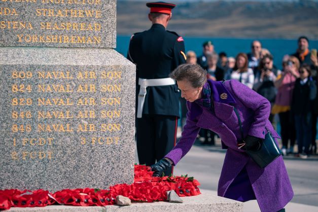 Ana en Malvinas