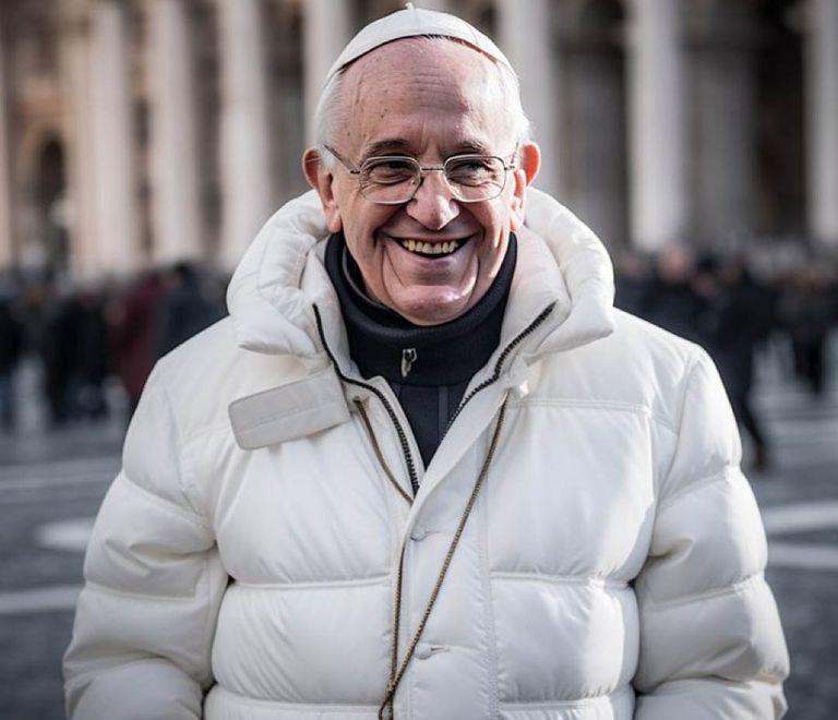 El Papa Francisco según la inteligencia Artificial