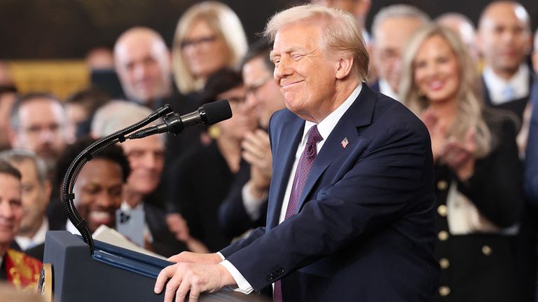 Donald Trump asume como el 47 presidente de los Estados Unidos.