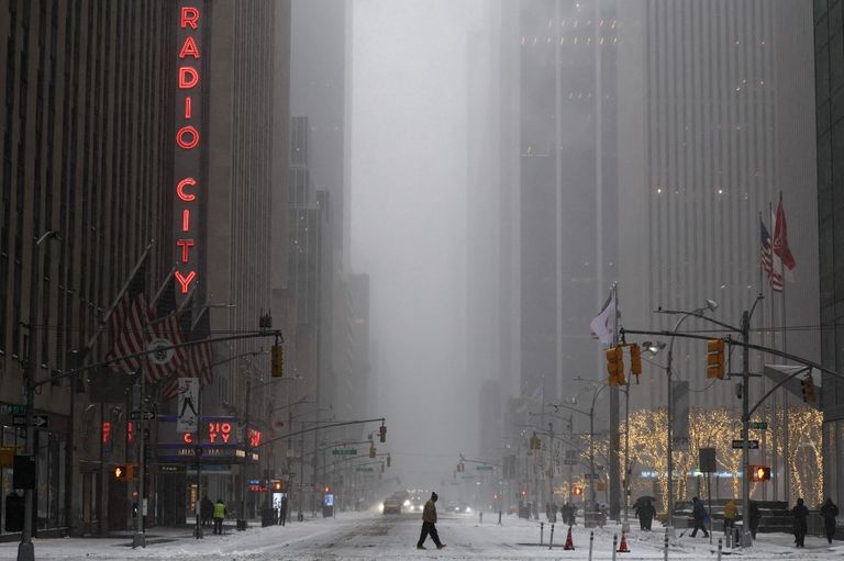Supertormenta invernal en Estados Unidos