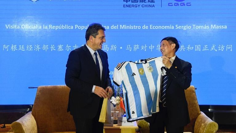 Sergio Massa en China