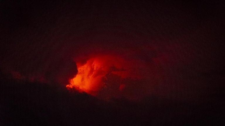 Volcán Mauna Loa en Hawaii 20221130