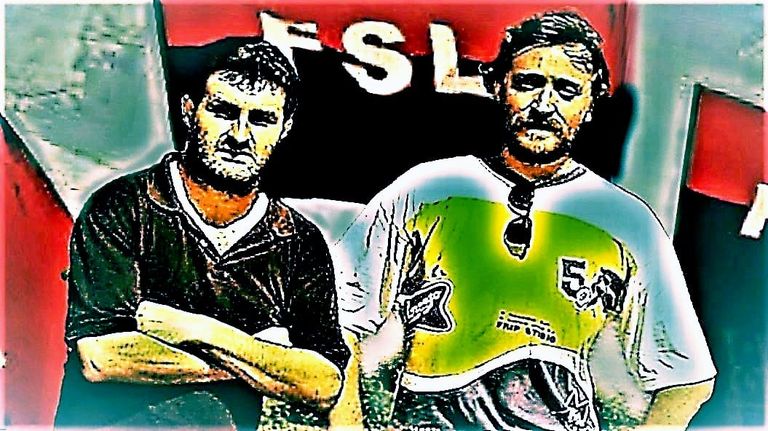 Edi Zunino y José Luis Cabezas