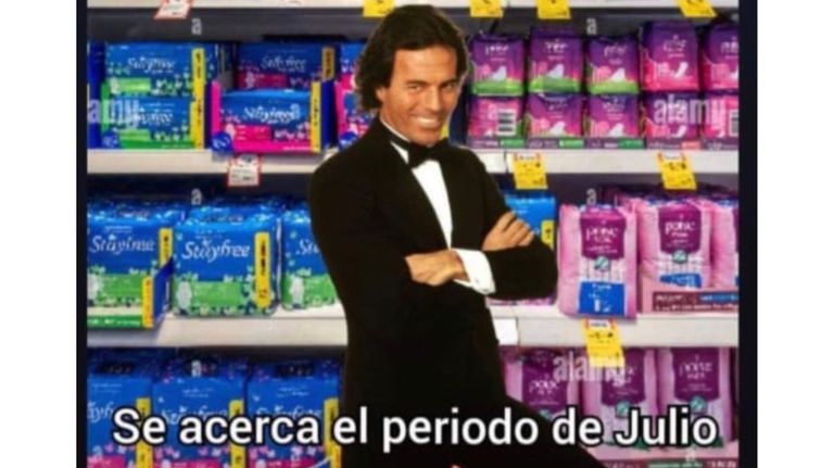 Meme Julio Iglesias