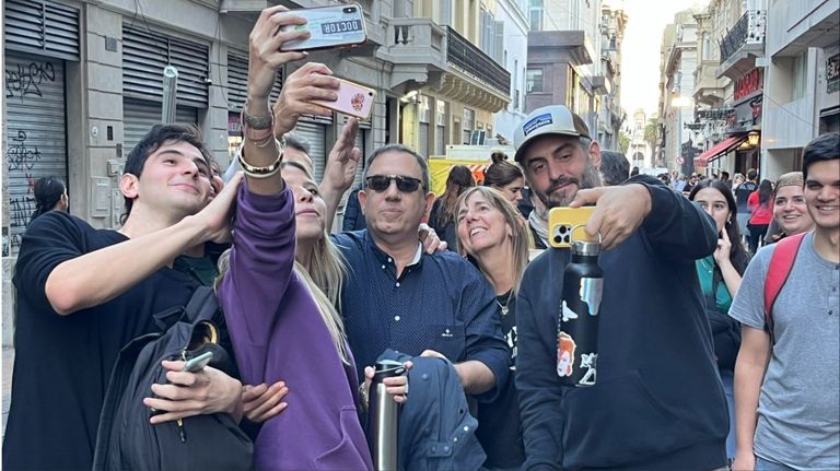 Carlos Maslatón en la marcha universitaria 20240423