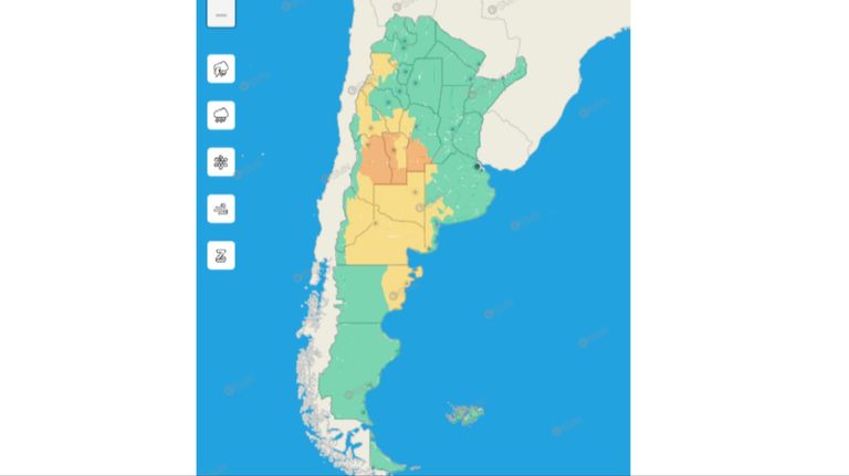Clima jueves 6 de noviembre