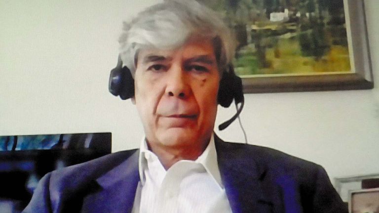 Carlos Zarazaga, en la entrevista con Jorge Fontevecchia.