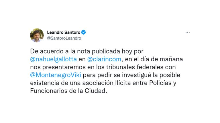 Santoro Denuncia