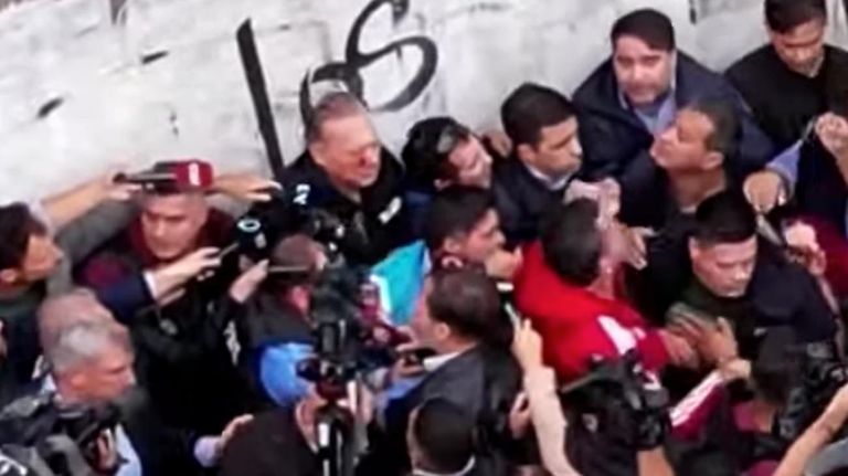 Agresiones a Sergio Berni