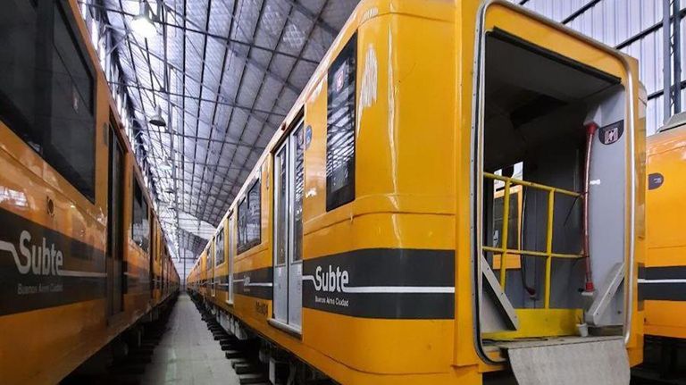 Subasta de trenes de Subtes 20220201