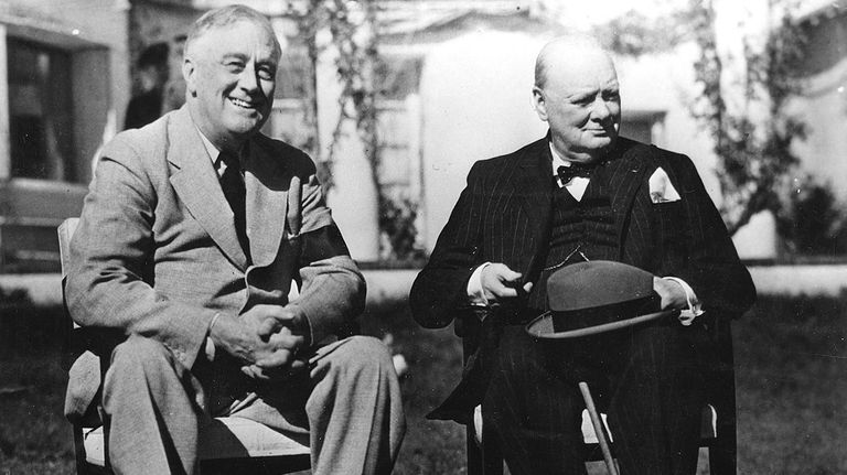 La pintura que Churchill regaló a Roosevelt va a subasta.