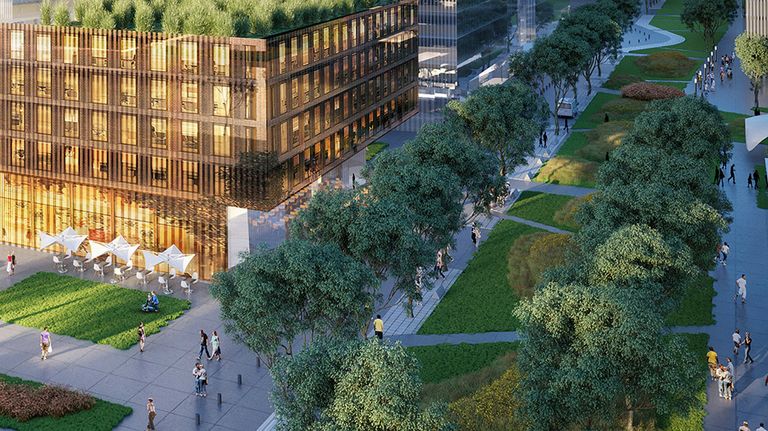 Parque de la Innovación. Renders.